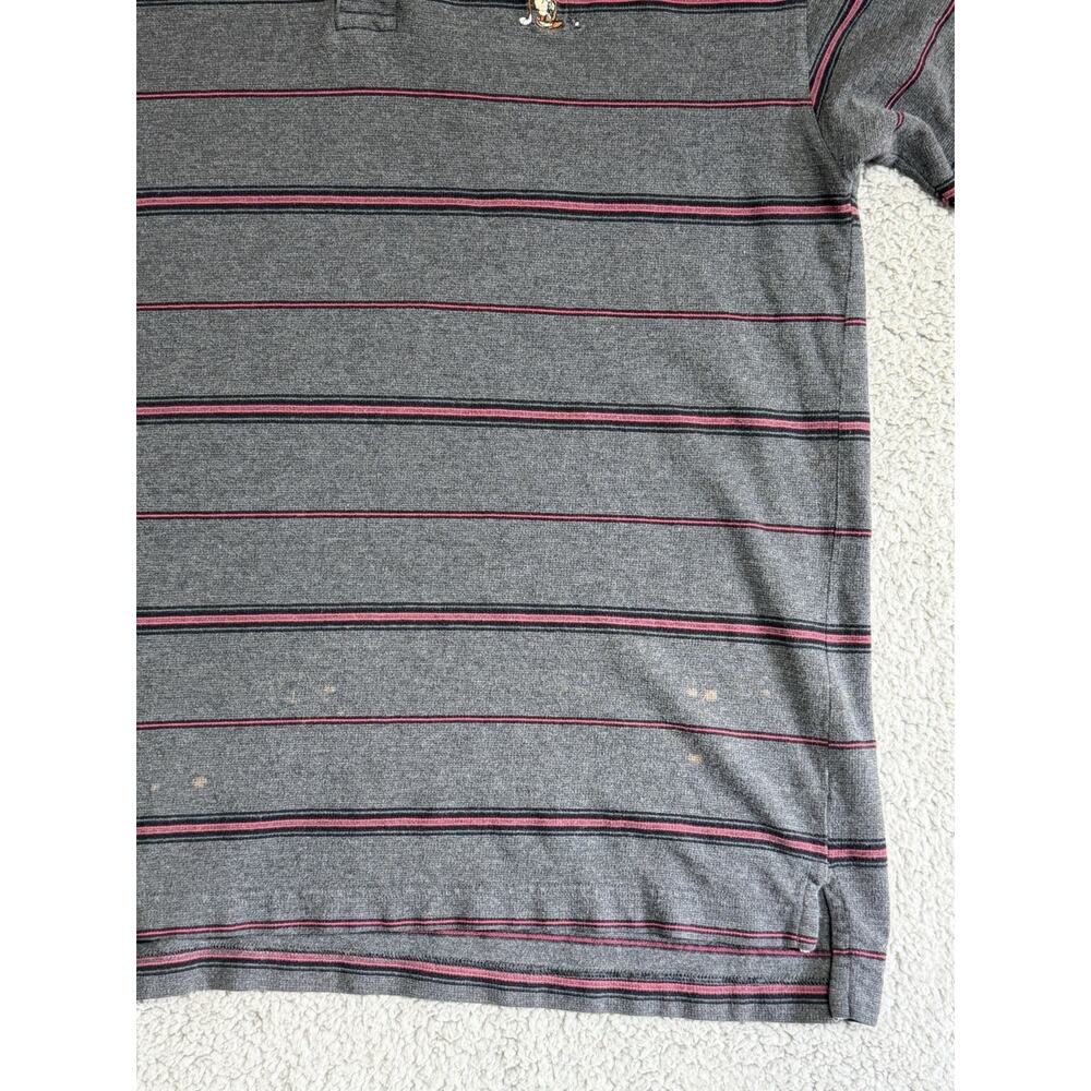 Disney Golf Collection Shirt Mens L Goofy Character Gray/Red Logo Embroidery - Picture 6 of 12